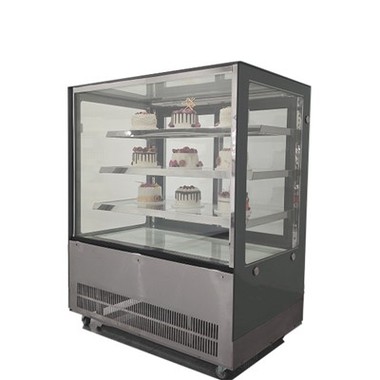 Vitrina recta grande para pasteles